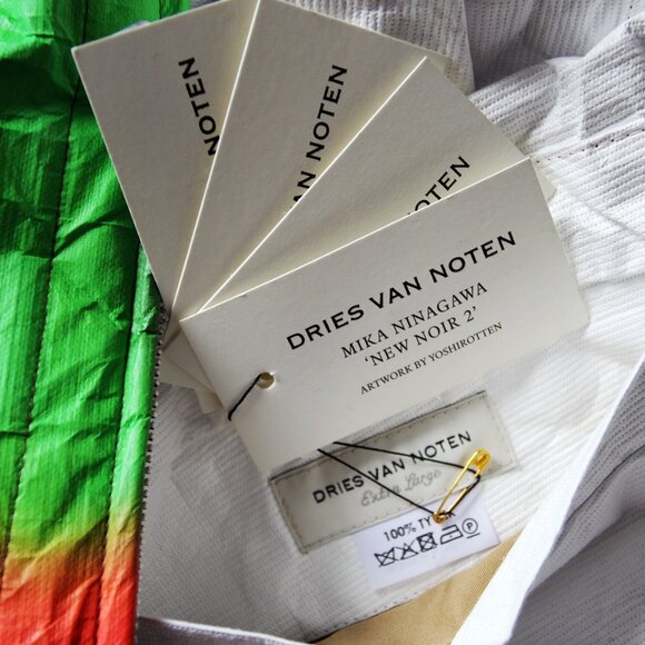 BNWT SS20 DRIES VAN NOTEN x MIKA NINAGAWA VELSH JACKET XL - Picture 8 of 13